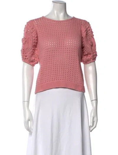 Pre-owned Stella Pardo Crew Neck Sweater In Pink