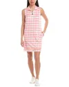 Stella Parker 1/4-zip Short Dress In Pink
