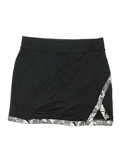 Pre-owned Stella Parker Active Skort In Black