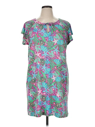 Pre-owned Stella Parker Casual Dress In Teal