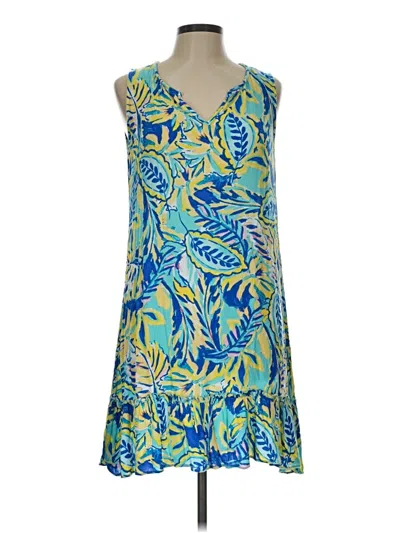 Pre-owned Stella Parker Cocktail Dress In Blue
