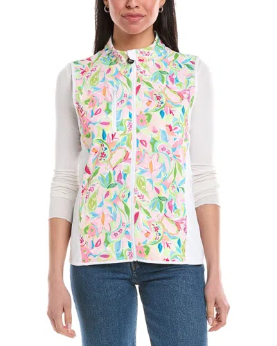 STELLA PARKER STELLA PARKER FULL ZIP COLORBLOCK VEST