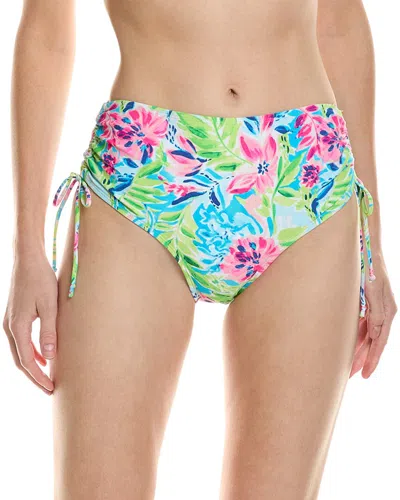 Stella Parker High Waist Side Tie Bottom In Animal Print