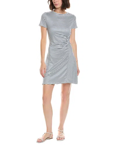 Stella Parker Kerri Printed Shirtdress In Navy