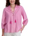 Stella Parker Lace Up Knit Top