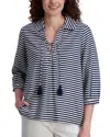 Stella Parker Lace Up Knit Top