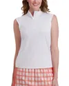 Stella Parker Mock Zip Top