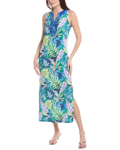 Stella Parker Notch Neck Maxi Dress