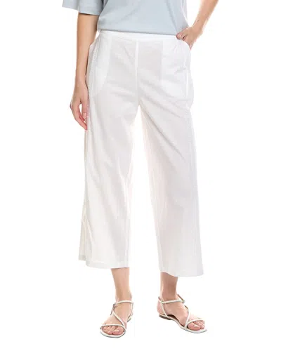 Stella Parker Pamela Linen-blend Pant In White