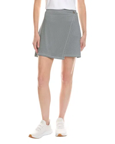 Stella Parker Peggy Wrap Front Skort In Yellow