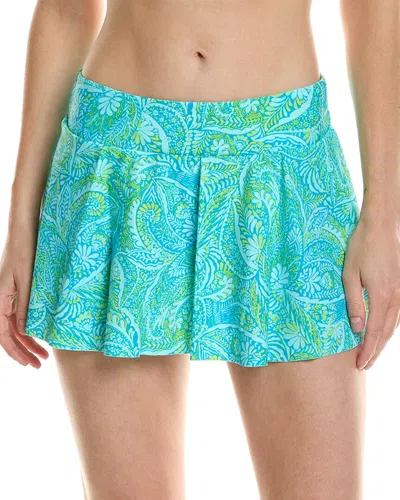 Stella Parker Skirted Bottom In Blue