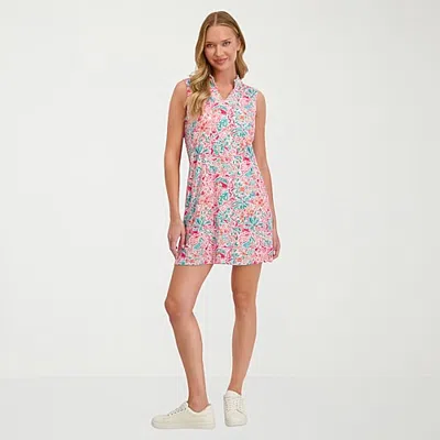 Stella Parker Sleeveless Tennis Dress In Multi