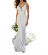 Stella York Sleeveless Wedding Gown In Ivory In White