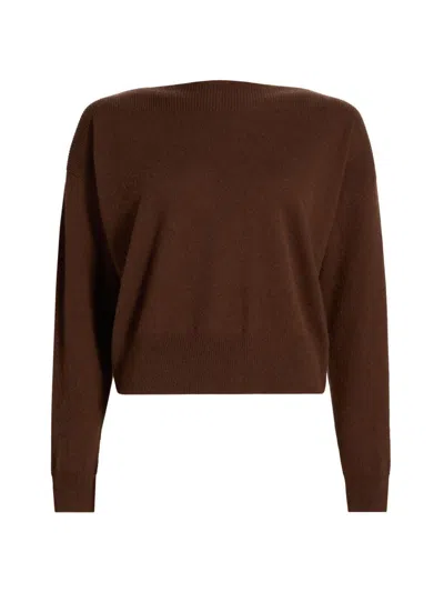 Stellae Dux Women's Cashmere Crop Sweater