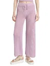 Stellae Dux Women's Crocheted Wide-leg Pants In Day Dream