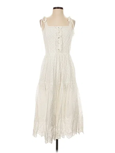 Pre-owned Stellah Casual Dress In Ivory