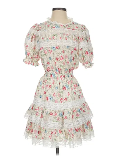 Pre-owned Stellah Cocktail Dress In White