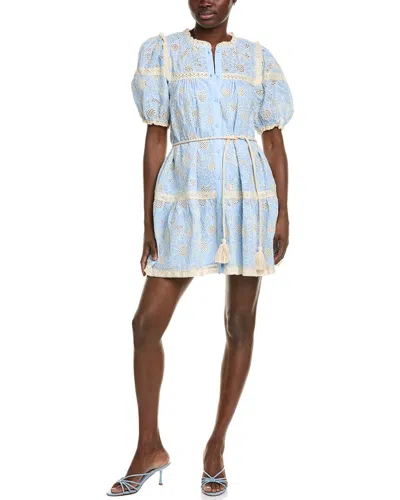 Stellah Embroidered Mini Dress