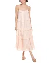 Stellah Maxi Dress In Blush In Neutral
