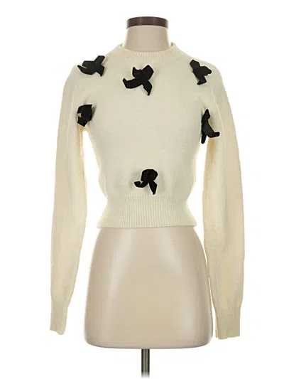 Pre-owned Stellah Turtleneck Sweater In Ivory