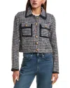 Stellah Wool-blend Tweed Jacket In Multi