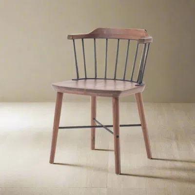 Stellar Works Exchange Dining Chair By Jun Aizaki In Natural Walnut