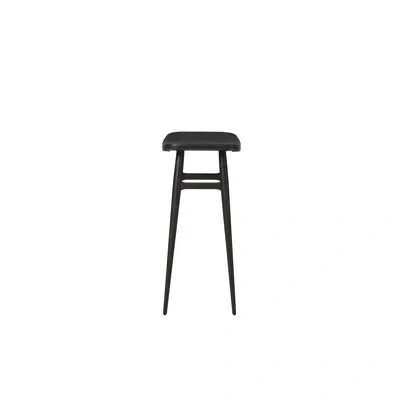 Stellar Works Freja Stool In Natural Paper Cord,black Oak