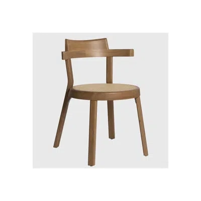 Stellar Works Pagoda Chair Cane By Bassam Fellows In Natural Oak