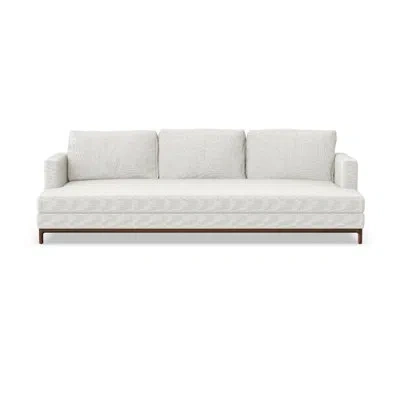 Stellar Works Qi Three Seater In Black Oak,manhattan 805