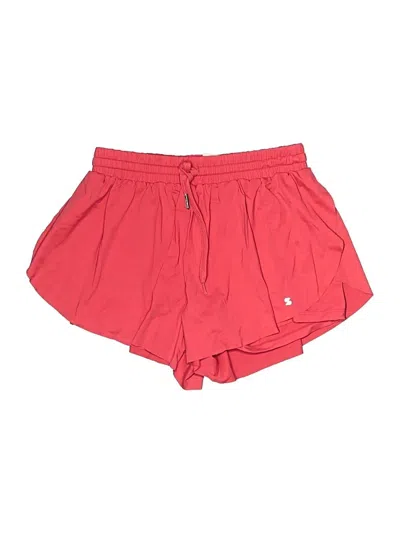 Pre-owned Stelle Kids' Athletic Shorts In Red