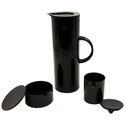 Pre-owned Stelton Plastic Coffee Set By Erik Magnussen For , Denmark In Black