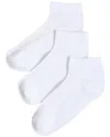 Stems 3-pack Everyday Ankle Socks In White