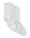 Stems 4-pack Comfort Crew Socks In Gray