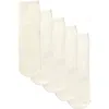 Stems 5-pack Everyday Ankle Socks In White