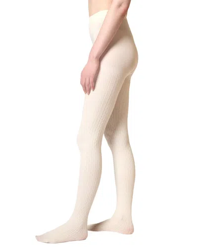Stems Cable Knit Winter Tight In White