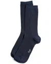 Stems Cashmere-blend Crew Socks In Blue