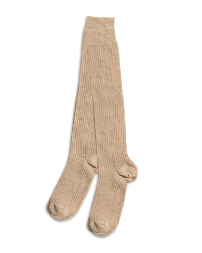 Stems Cotton & Cashmere Blend Knee Socks In Brown