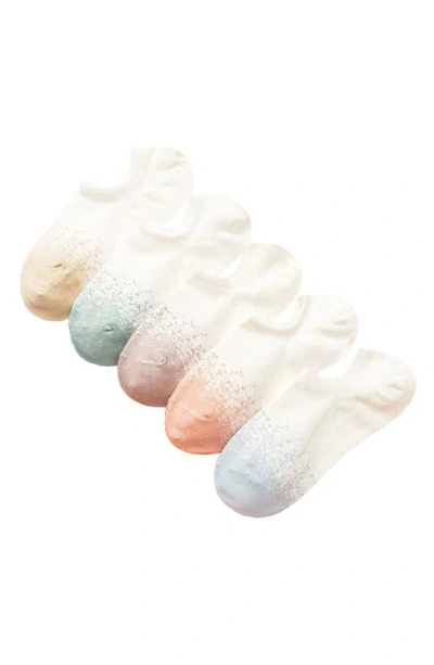 Stems Dip Dye 4-pack Low Cut Socks In Multi