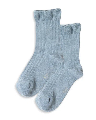 Stems Dream Cotton Blend Crew Socks In Blue