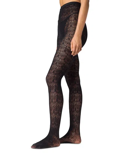 Stems Emelia Tattoo Tights In Black