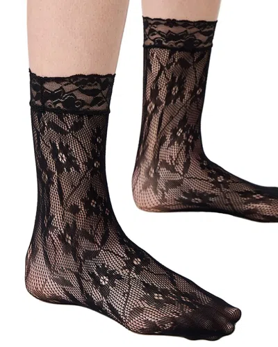 STEMS STEMS FLORAL FISHNET SOCKS