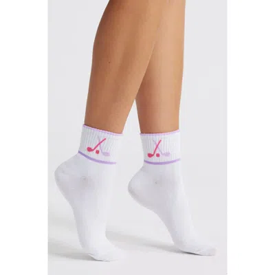 Stems Gold Ankle Socks