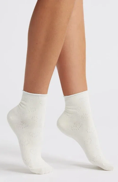 Stems Heart Stitch Ankle Socks