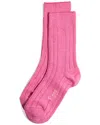 Stems Lux Cashmere Wool Crew Socks Gift Box In Multi