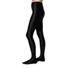 Stems Men's Black Slick Gloss Tights In Black
