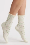 Stems Mini Flora Crew Socks