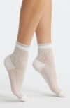 Stems Misi Quarter Socks In White