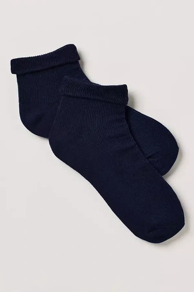 Stems Petal Socks In Blue