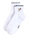 Stems Prep School Quarter Socks In Black