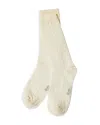 Stems Rib Knit Crew Socks In Neutral